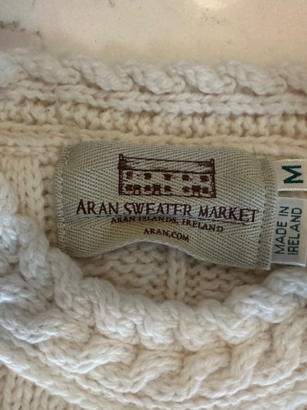 Aran Wool Sweater